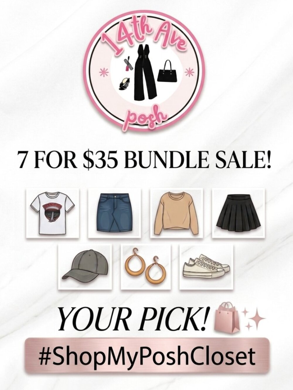 🏷️ 7 for $35 BUNDLE SALE